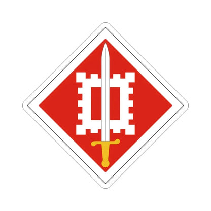 18th Engineer Brigade (U.S. Army) STICKER Vinyl Die-Cut Decal - The Sticker Space