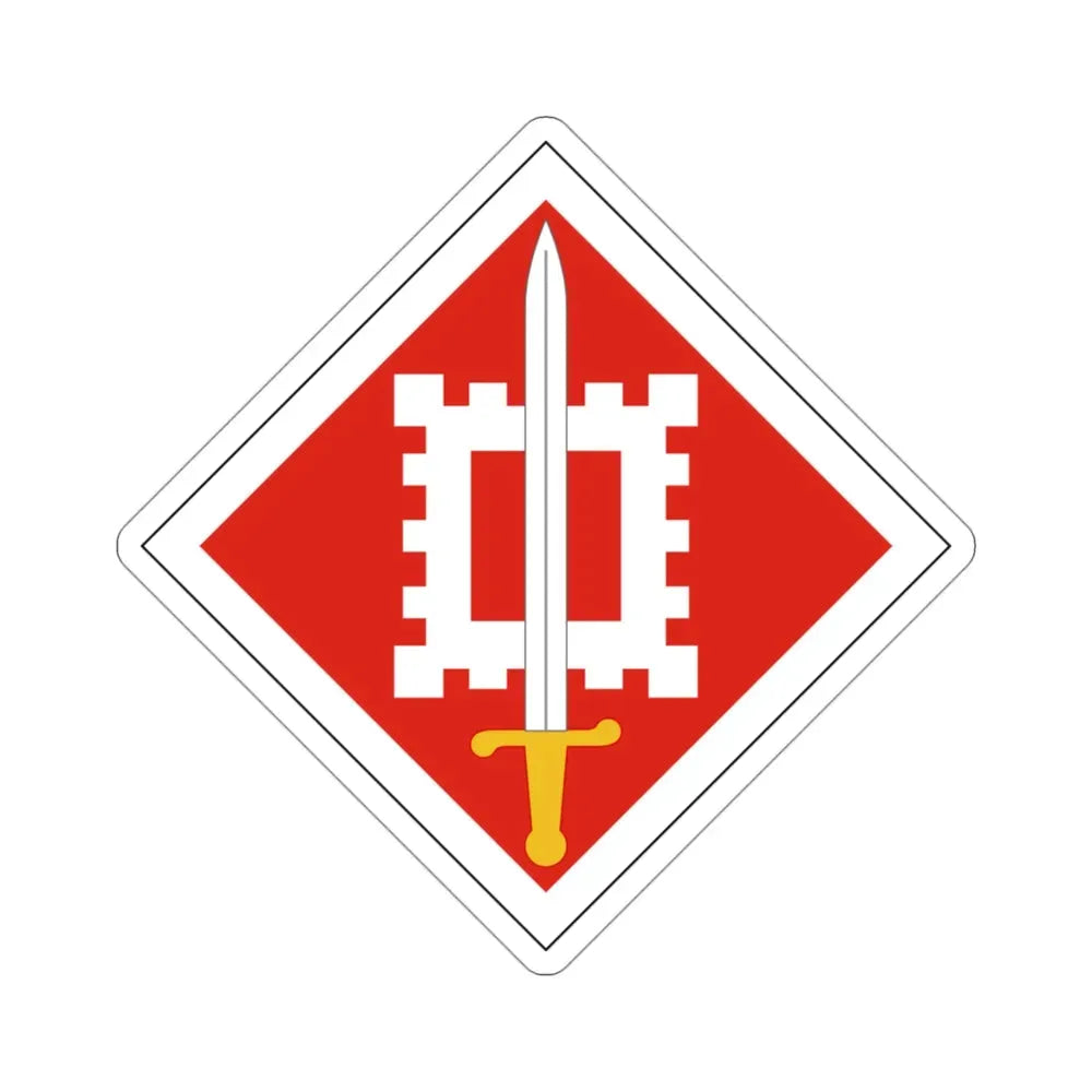18th Engineer Brigade (U.S. Army) STICKER Vinyl Die-Cut Decal - The Sticker Space