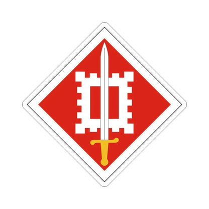 18th Engineer Brigade (U.S. Army) STICKER Vinyl Die-Cut Decal - The Sticker Space