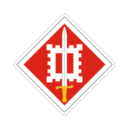 18th Engineer Brigade (U.S. Army) STICKER Vinyl Die-Cut Decal - The Sticker Space