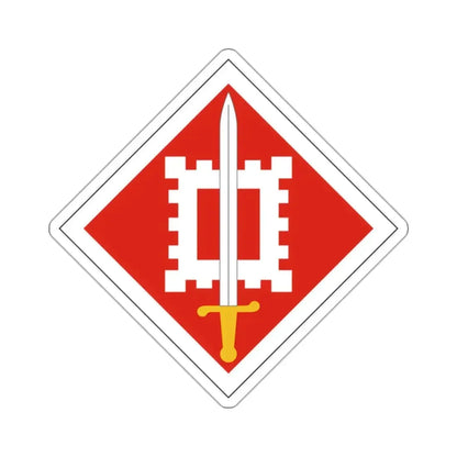 18th Engineer Brigade (U.S. Army) STICKER Vinyl Kiss-Cut Decal - The Sticker Space
