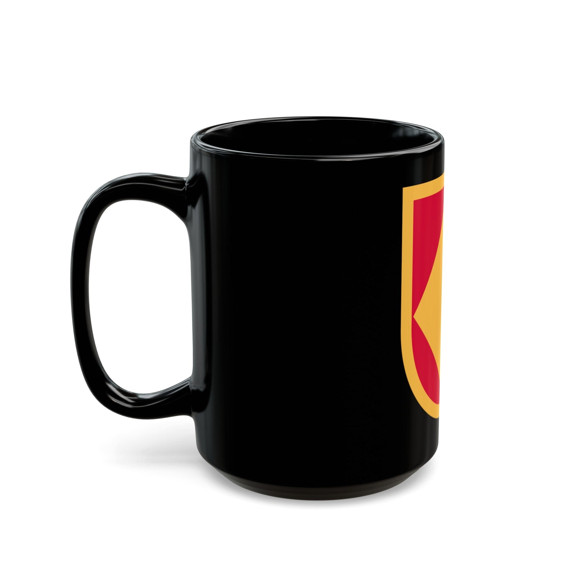 18th Field Artillery Brigade (U.S. Army) Black Coffee Mug-The Sticker Space