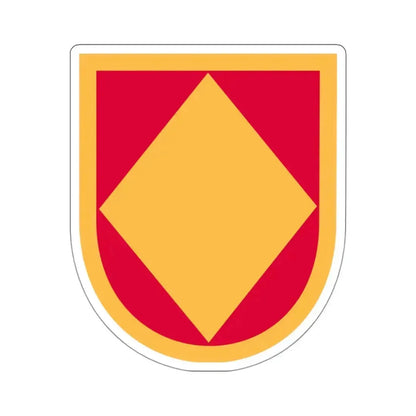 18th Field Artillery Brigade (U.S. Army) STICKER Vinyl Kiss-Cut Decal 3 Inch White - The Sticker Space