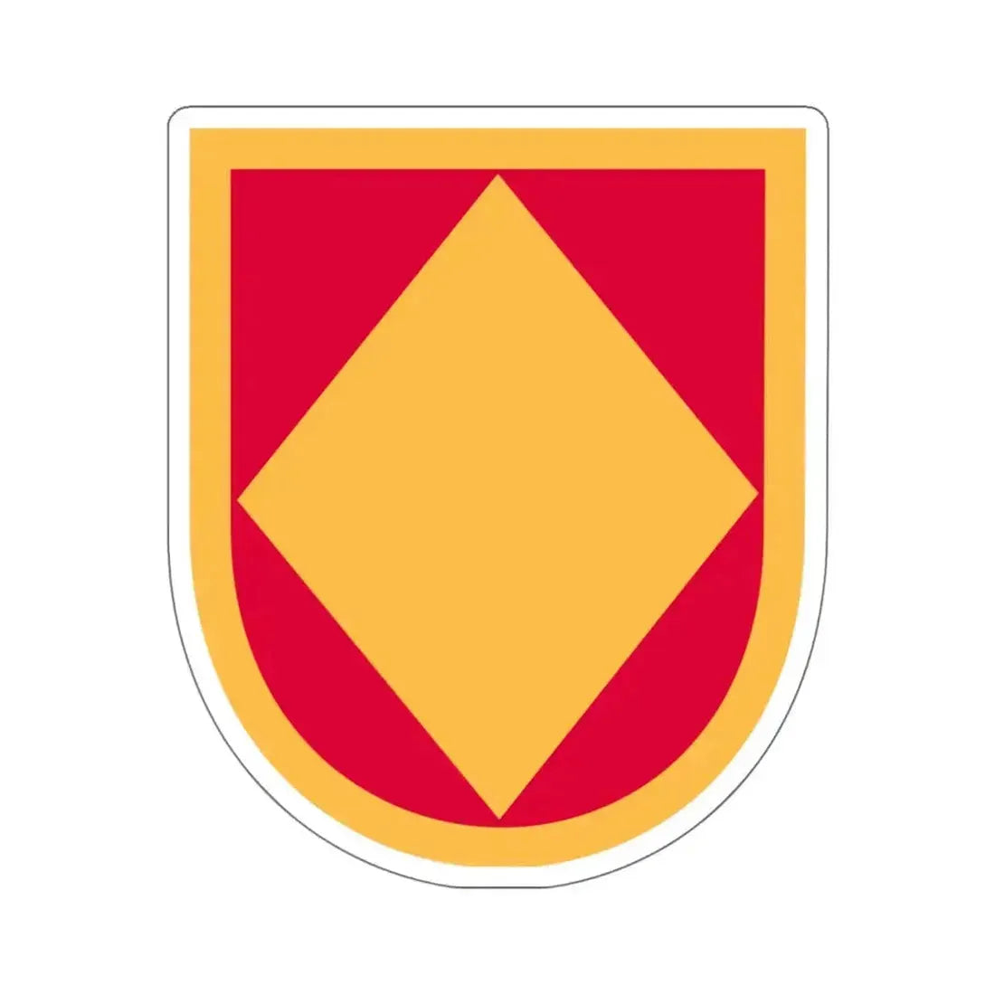 18th Field Artillery Brigade (U.S. Army) STICKER Vinyl Kiss-Cut Decal 6 Inch White - The Sticker Space