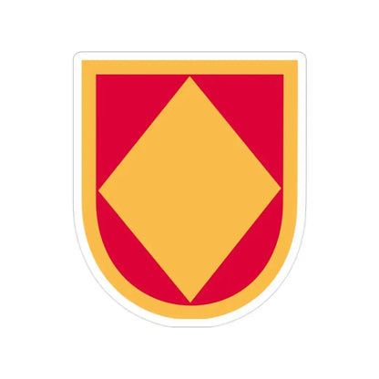 18th Field Artillery Brigade (U.S. Army) Transparent STICKER Die-Cut Vinyl Decal - The Sticker Space