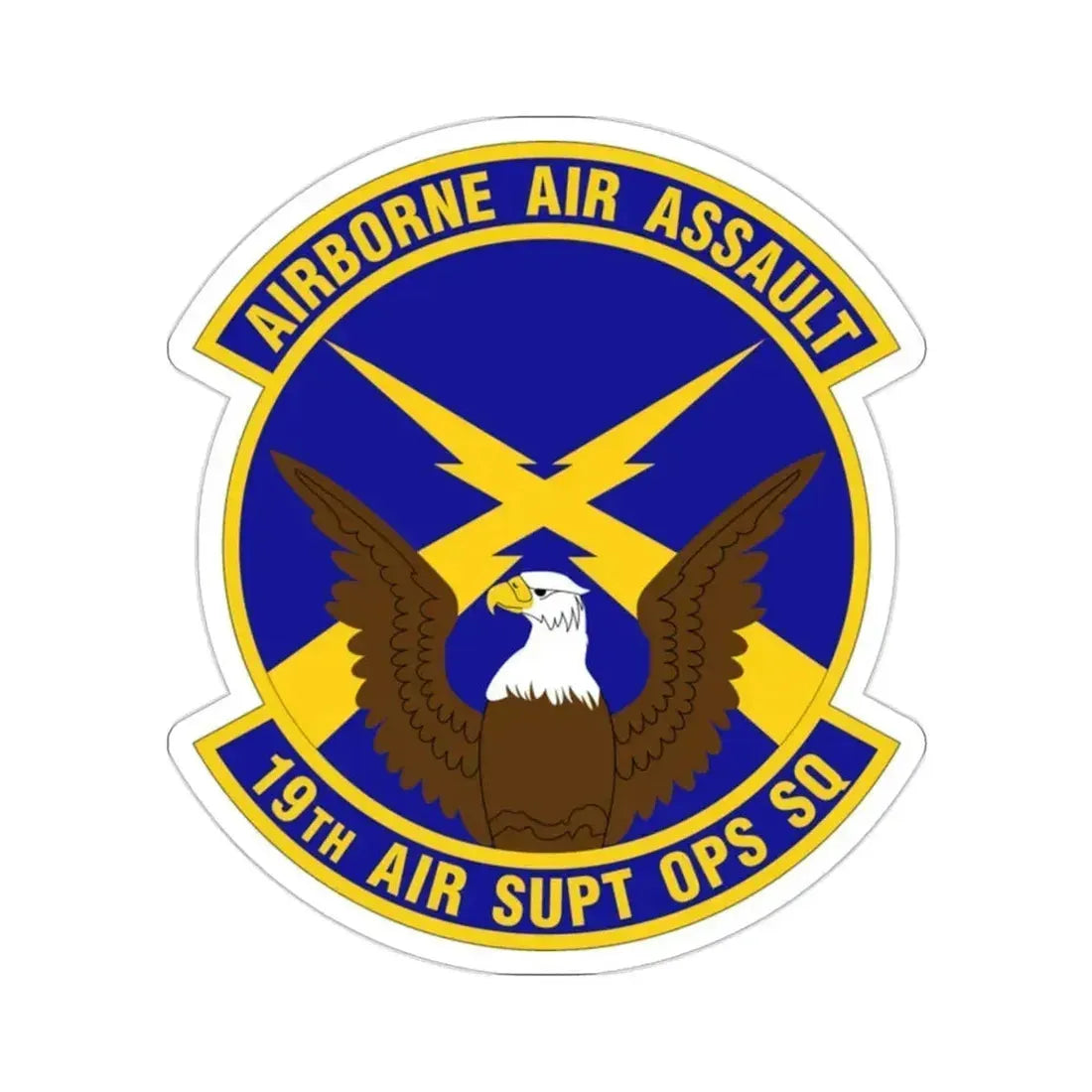 19 Air Support Operations Squadron ACC (U.S. Air Force) STICKER Vinyl Die-Cut Decal 2 Inch - The Sticker Space