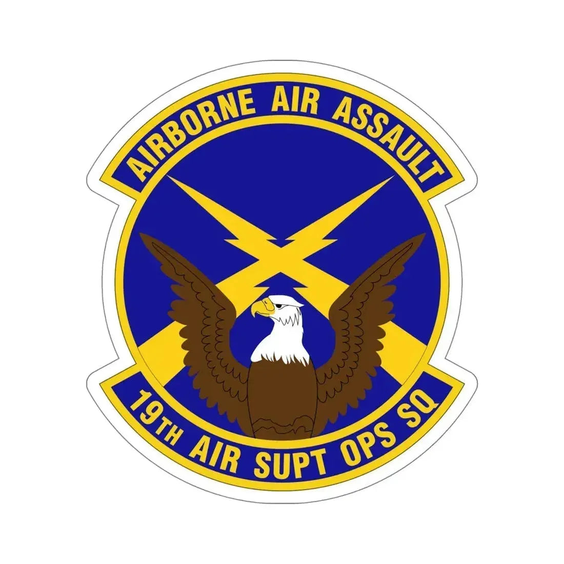19 Air Support Operations Squadron ACC (U.S. Air Force) STICKER Vinyl Die-Cut Decal - The Sticker Space