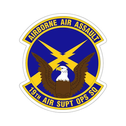 19 Air Support Operations Squadron ACC (U.S. Air Force) STICKER Vinyl Die-Cut Decal - The Sticker Space