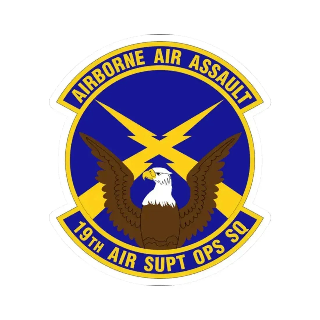 19 Air Support Operations Squadron ACC (U.S. Air Force) STICKER Vinyl Kiss-Cut Decal - The Sticker Space
