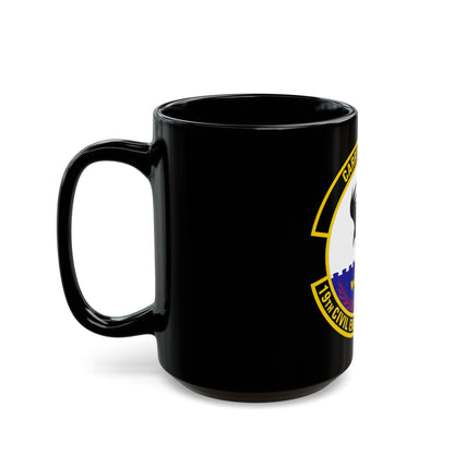 19 Civil Engineer Squadron AMC (U.S. Air Force) Black Coffee Mug-The Sticker Space