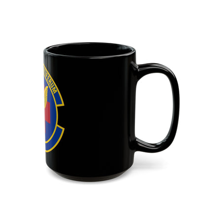 19 Healthcare Operations Squadron AMC (U.S. Air Force) Black Coffee Mug-The Sticker Space