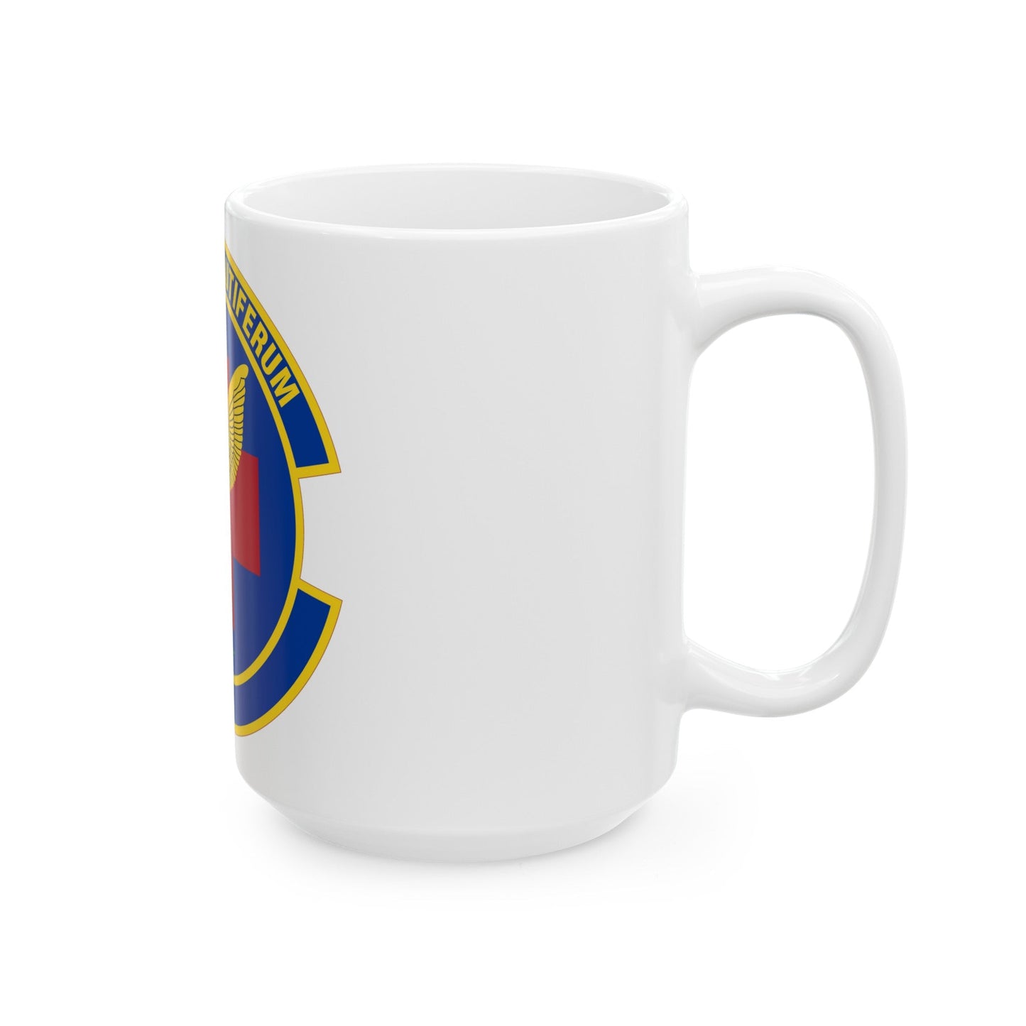 19 Healthcare Operations Squadron AMC (U.S. Air Force) White Coffee Mug-The Sticker Space