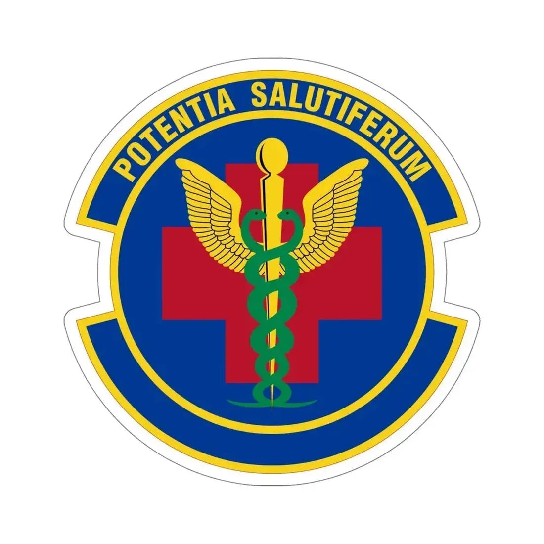 19 Healthcare Operations Squadron AMC (U.S. Air Force) STICKER Vinyl Die-Cut Decal 5 Inch - The Sticker Space