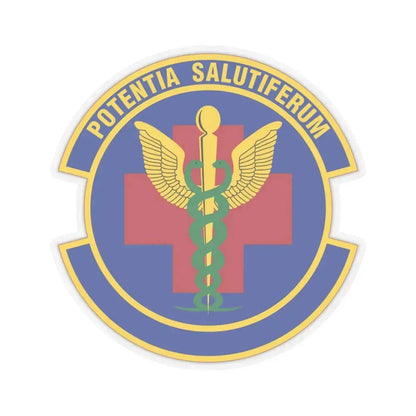 19 Healthcare Operations Squadron AMC (U.S. Air Force) STICKER Vinyl Kiss-Cut Decal 6 Inch Transparent - The Sticker Space