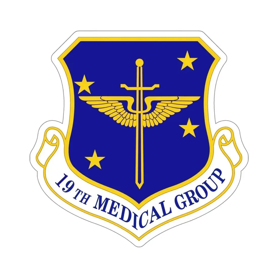 19 Medical Group AMC (U.S. Air Force) STICKER Vinyl Die-Cut Decal - The Sticker Space