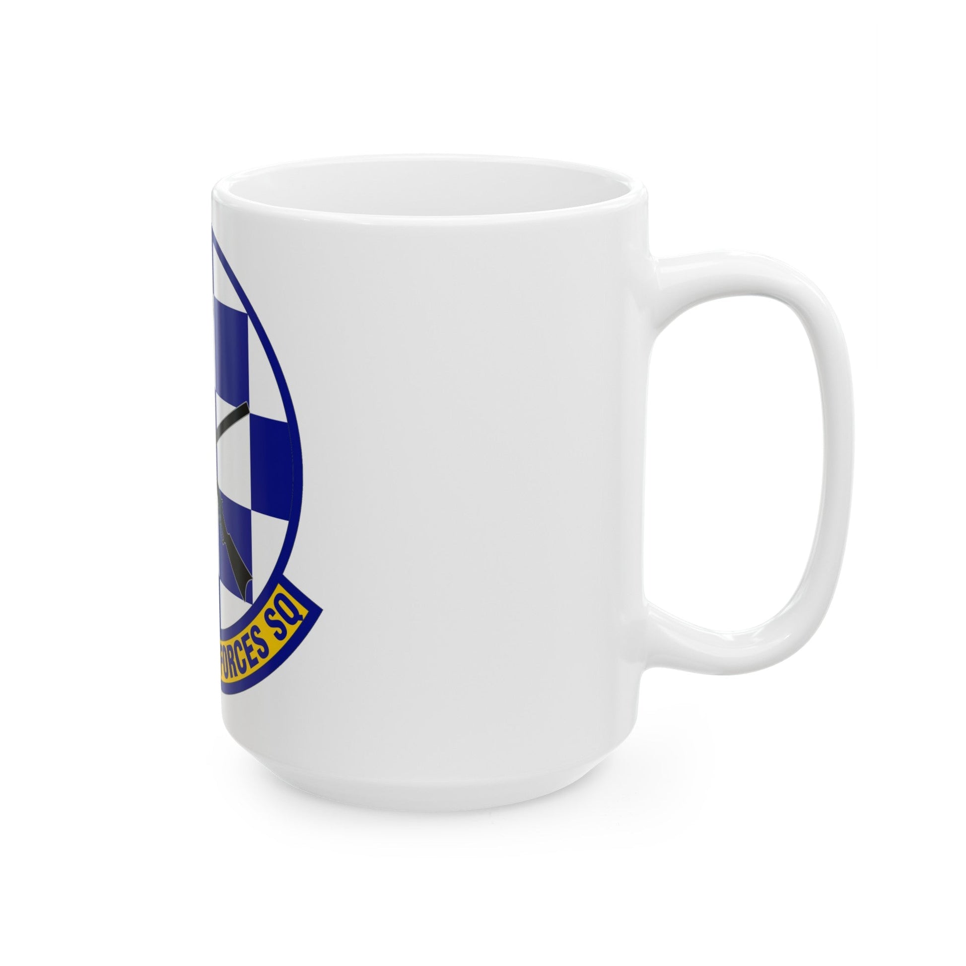 19 Security Forces Squadron AMC (U.S. Air Force) White Coffee Mug-The Sticker Space