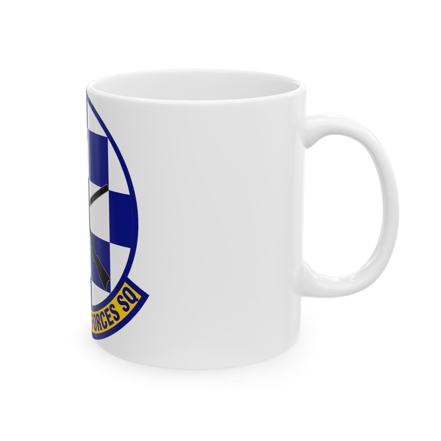 19 Security Forces Squadron AMC (U.S. Air Force) White Coffee Mug-The Sticker Space