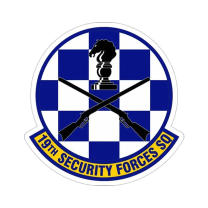 19 Security Forces Squadron AMC (U.S. Air Force) STICKER Vinyl Die-Cut Decal - The Sticker Space