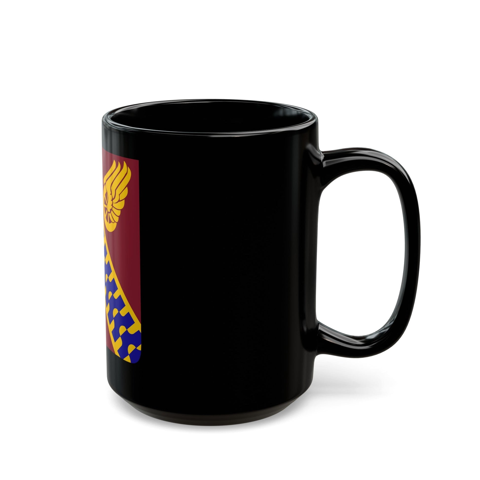 19 Transportation Battalion 2 (U.S. Army) Black Coffee Mug-The Sticker Space