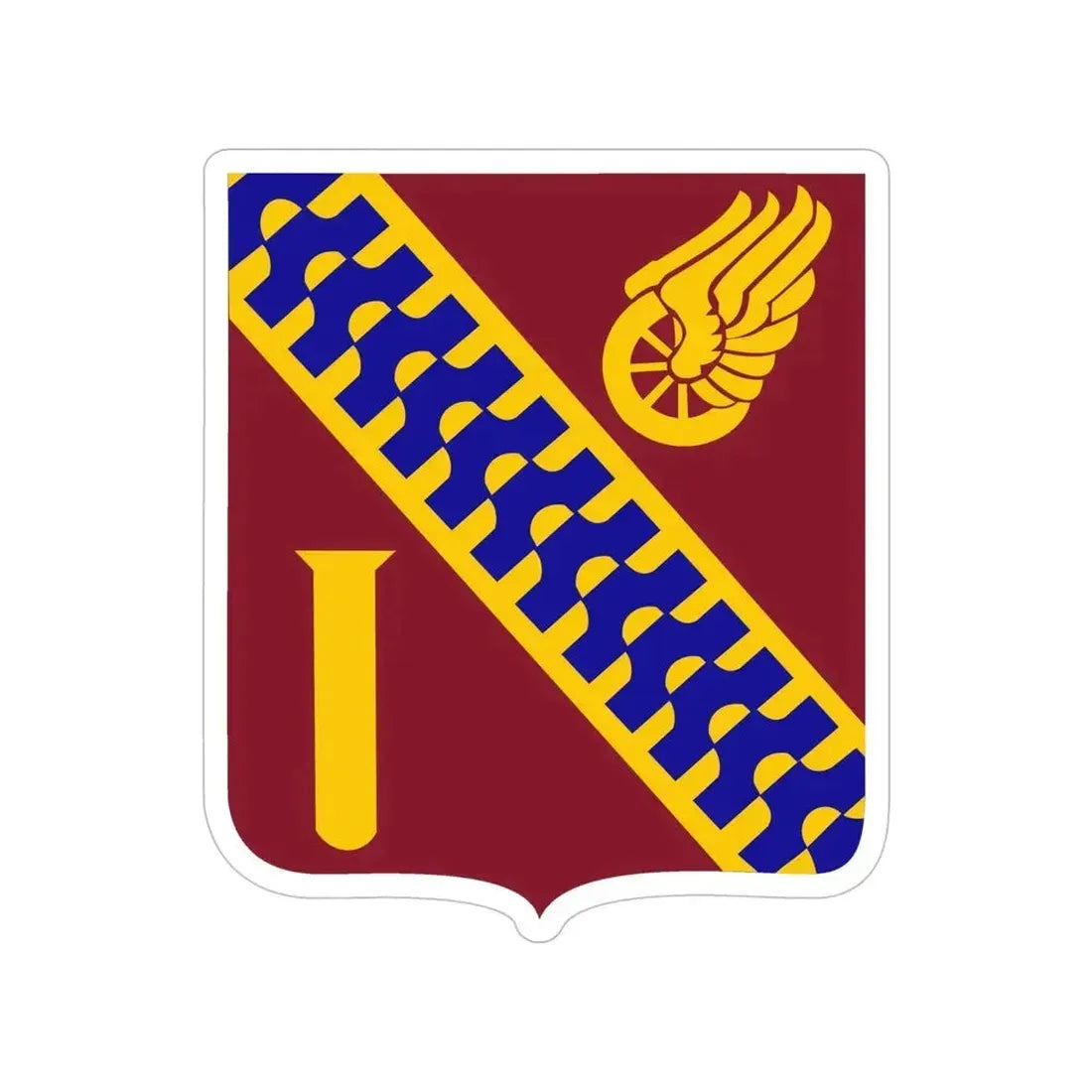 19 Transportation Battalion 2 (U.S. Army) Transparent STICKER Die-Cut Vinyl Decal 6 Inch - The Sticker Space