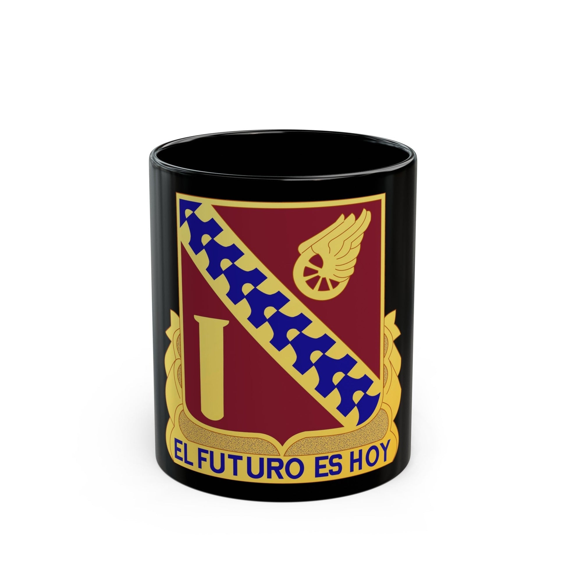 19 Transportation Battalion (U.S. Army) Black Coffee Mug-11oz-The Sticker Space