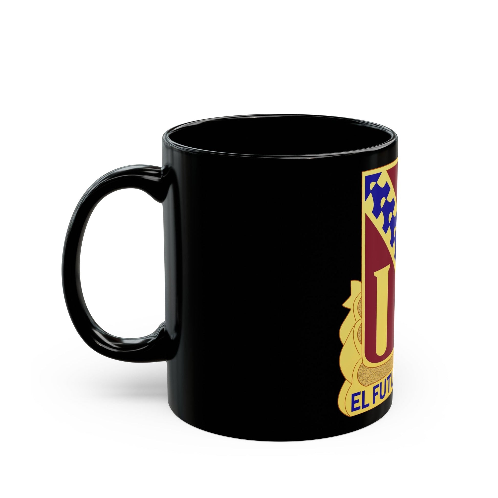 19 Transportation Battalion (U.S. Army) Black Coffee Mug-The Sticker Space