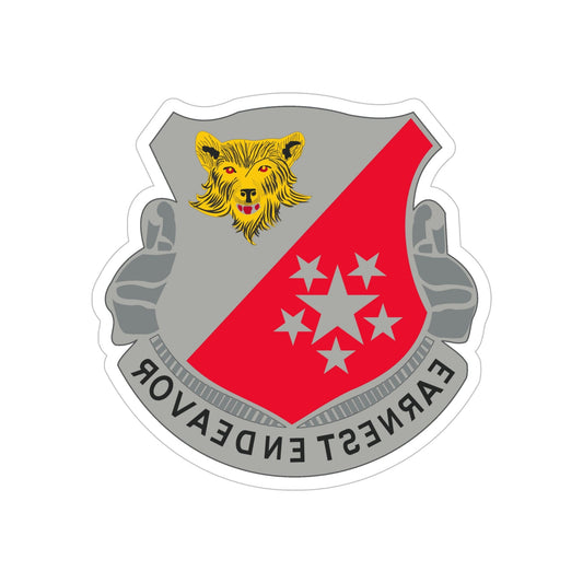 1905 Engineer Aviation Battalion (U.S. Army) REVERSE PRINT Transparent STICKER-6 Inch-The Sticker Space