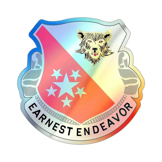 1905 Engineer Aviation Battalion (U.S. Army) Holographic STICKER Die-Cut Vinyl Decal 6 Inch Holographic - The Sticker Space