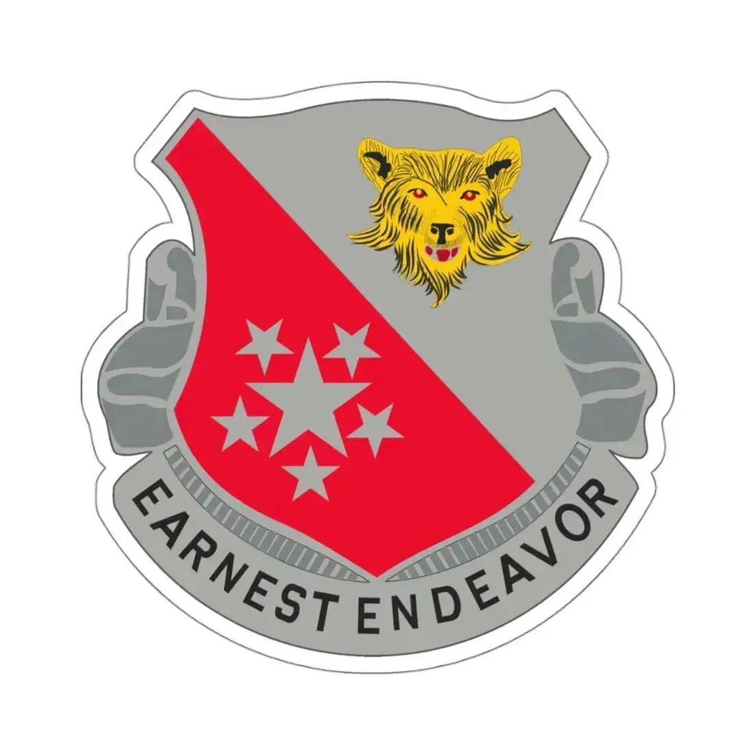 1905 Engineer Aviation Battalion (U.S. Army) STICKER Vinyl Kiss-Cut Decal 4 Inch White - The Sticker Space