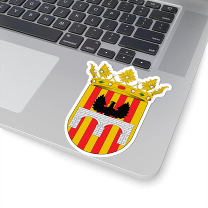 Escudo de Ariza (Spain) (Coat of Arms) STICKER Vinyl Kiss-Cut Decal