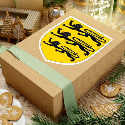 Arms of Baron Carew (England) (Coat of Arms) STICKER Vinyl Kiss-Cut Decal