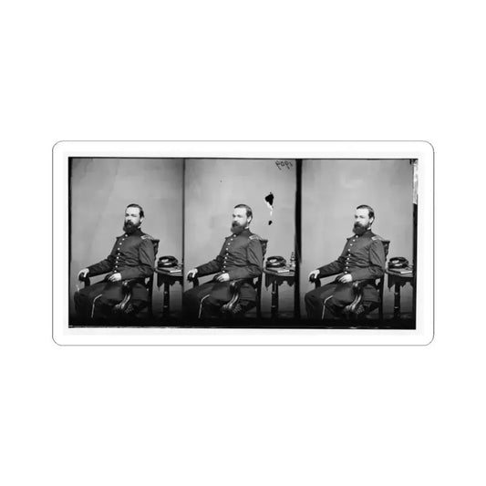 1909 Ass't. Surg. J.W.S. Gouley (U.S. Civil War) STICKER Vinyl Kiss-Cut Decal 2 Inch White - The Sticker Space