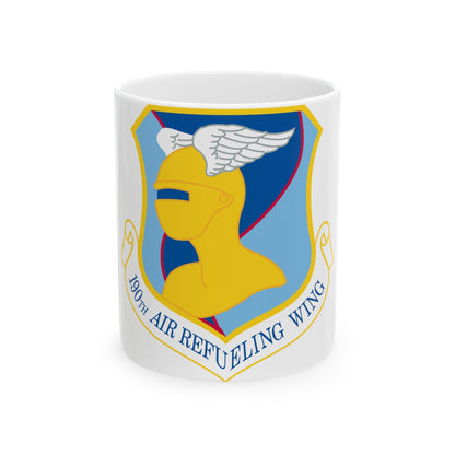 190th Air Refueling Wing (U.S. Air Force) White Coffee Mug-11oz-The Sticker Space