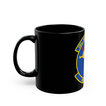 191 Air Refueling Squadron (U.S. Air Force) Black Coffee Mug-The Sticker Space