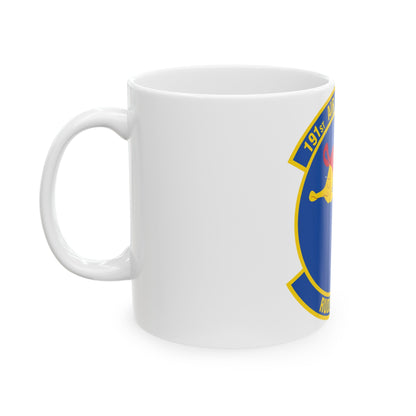 191 Air Refueling Squadron (U.S. Air Force) White Coffee Mug-The Sticker Space