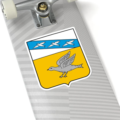 Герб Грайворонского уезда 1910 (Russia) (Coat of Arms) STICKER Vinyl Kiss-Cut Decal - The Sticker Space