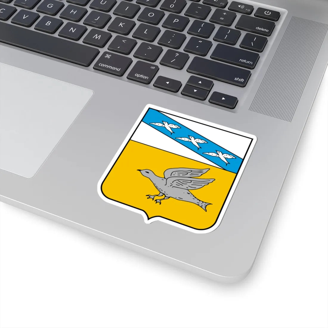 Герб Грайворонского уезда 1910 (Russia) (Coat of Arms) STICKER Vinyl Kiss-Cut Decal - The Sticker Space