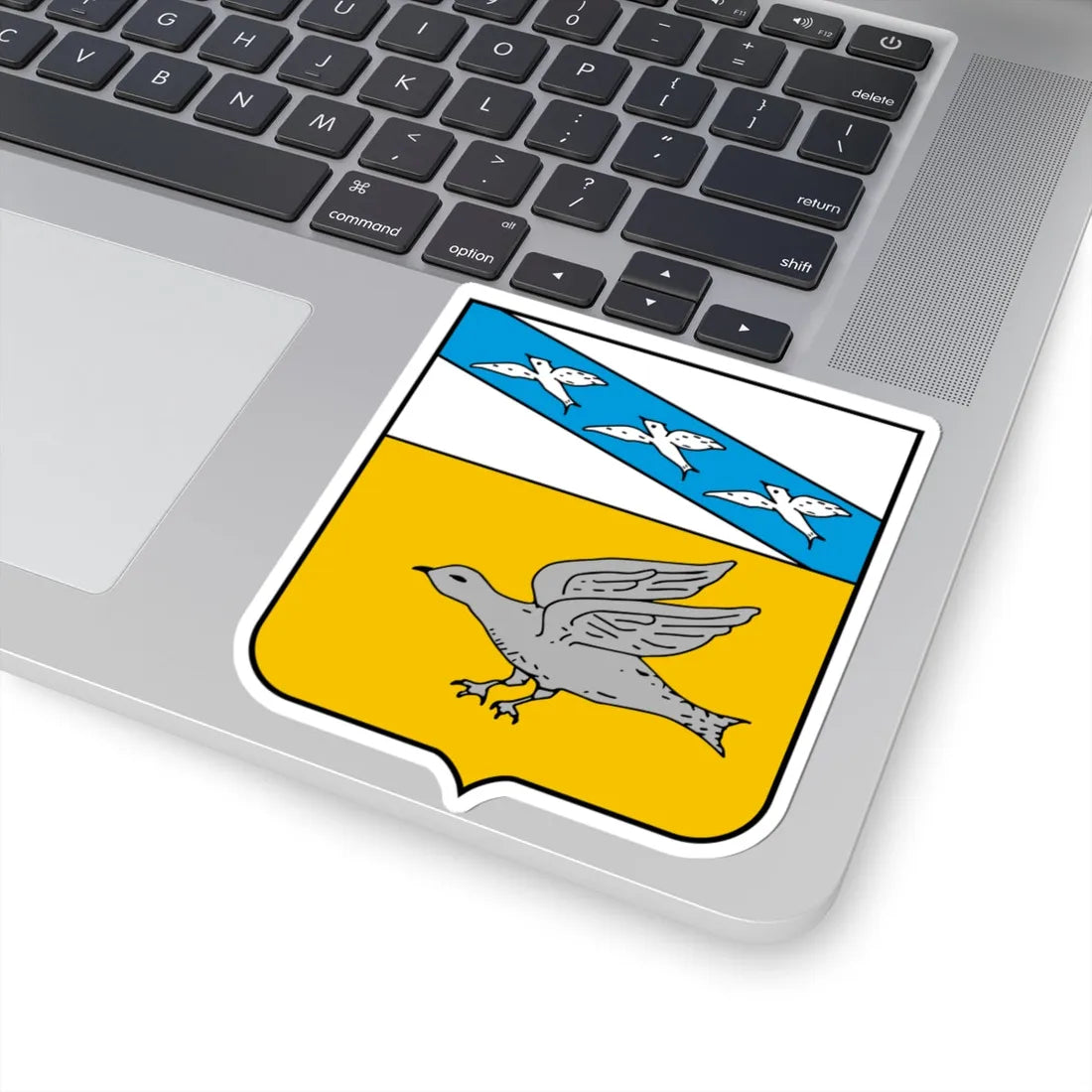 Герб Грайворонского уезда 1910 (Russia) (Coat of Arms) STICKER Vinyl Kiss-Cut Decal - The Sticker Space