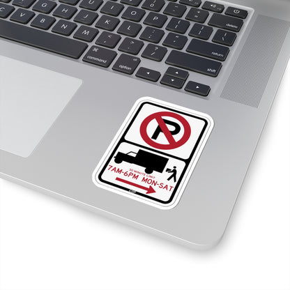 PBOT Road sign P2020R (Oregon) (Road Sign) STICKER Vinyl Kiss-Cut Decal