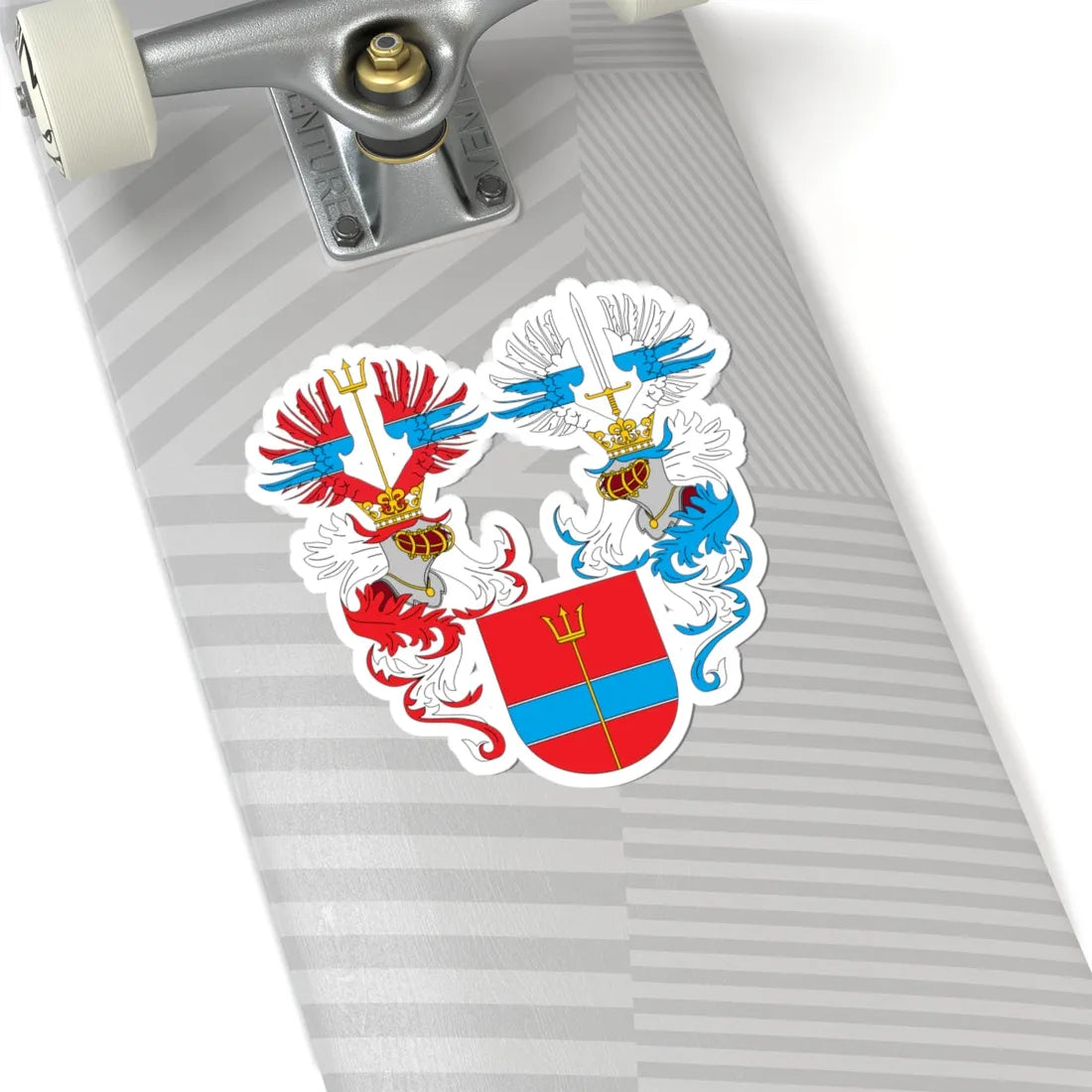 1916 Ernst Lauda - coat of arms (Austria) (Coat of Arms) STICKER Vinyl Kiss-Cut Decal - The Sticker Space