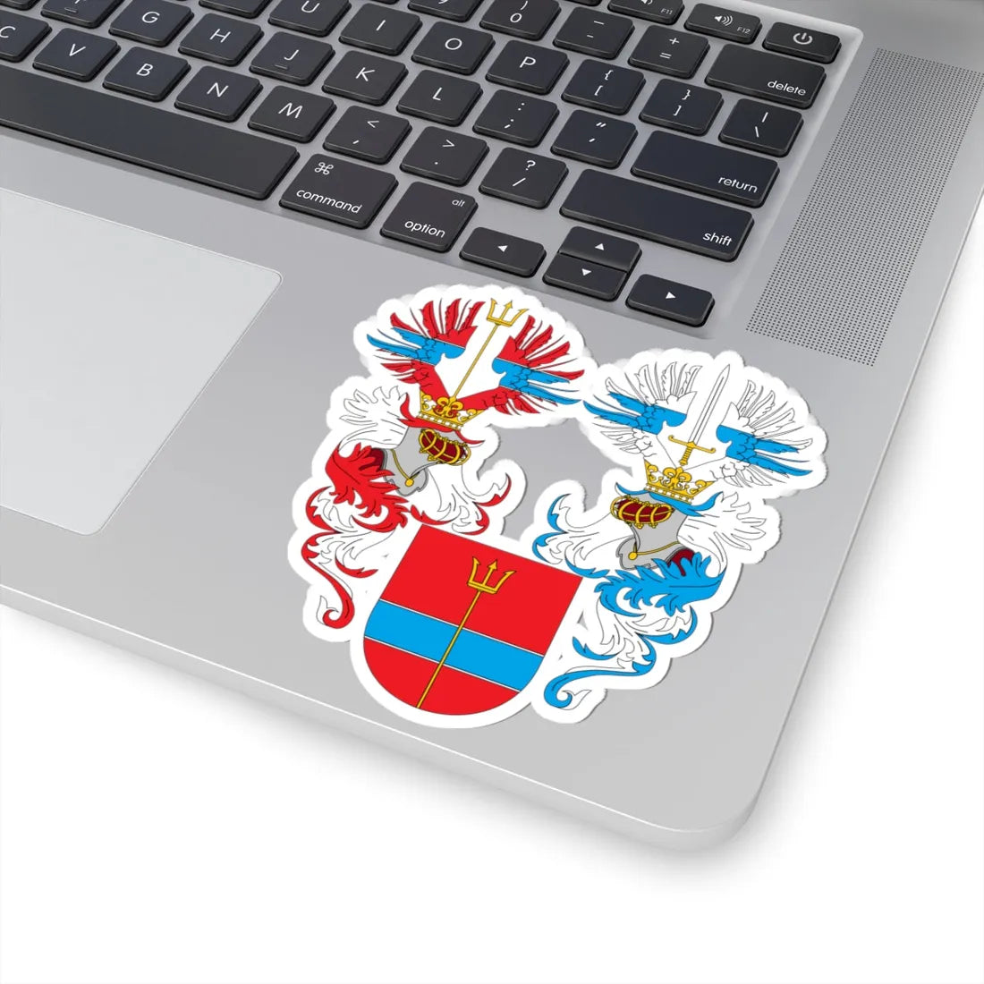 1916 Ernst Lauda - coat of arms (Austria) (Coat of Arms) STICKER Vinyl Kiss-Cut Decal - The Sticker Space