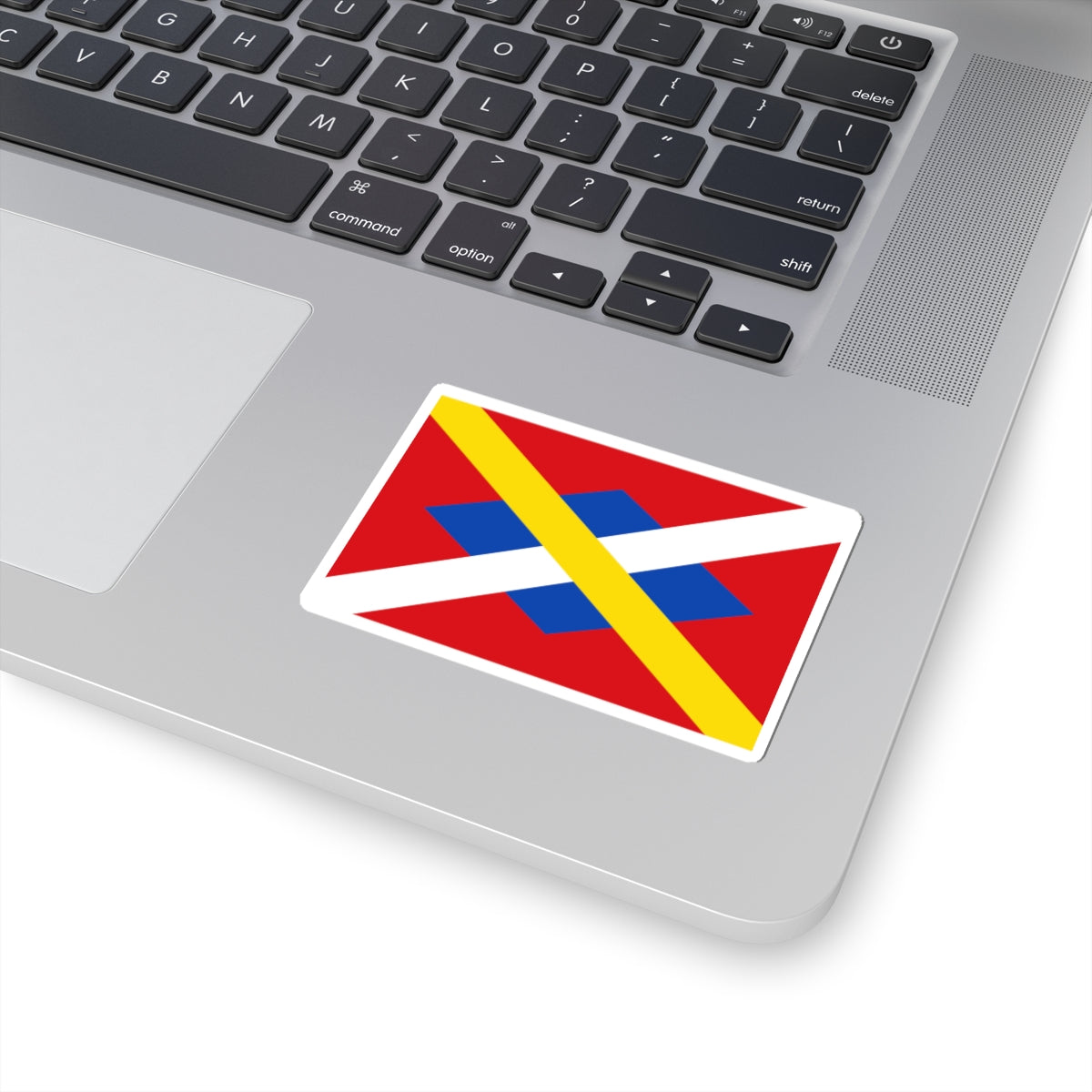 Bandera dAlbanya (Spain) STICKER Vinyl Kiss-Cut Decal