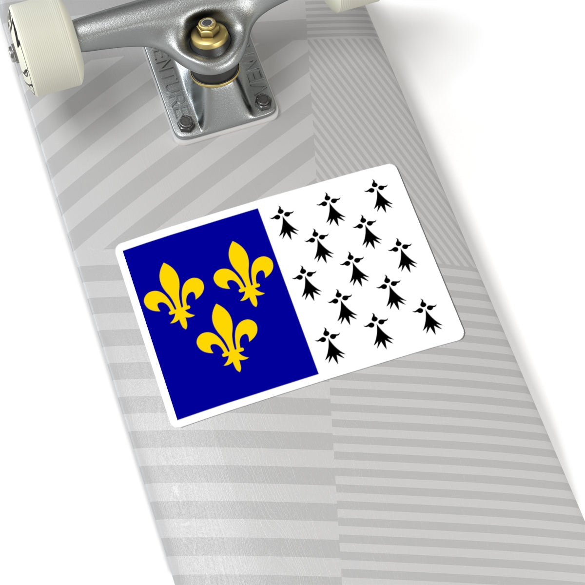 Brest flag (France) STICKER Vinyl Kiss-Cut Decal