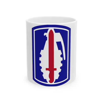 191ST INFANTRY BRIGADE (U.S. Army) White Coffee Mug-11oz-The Sticker Space