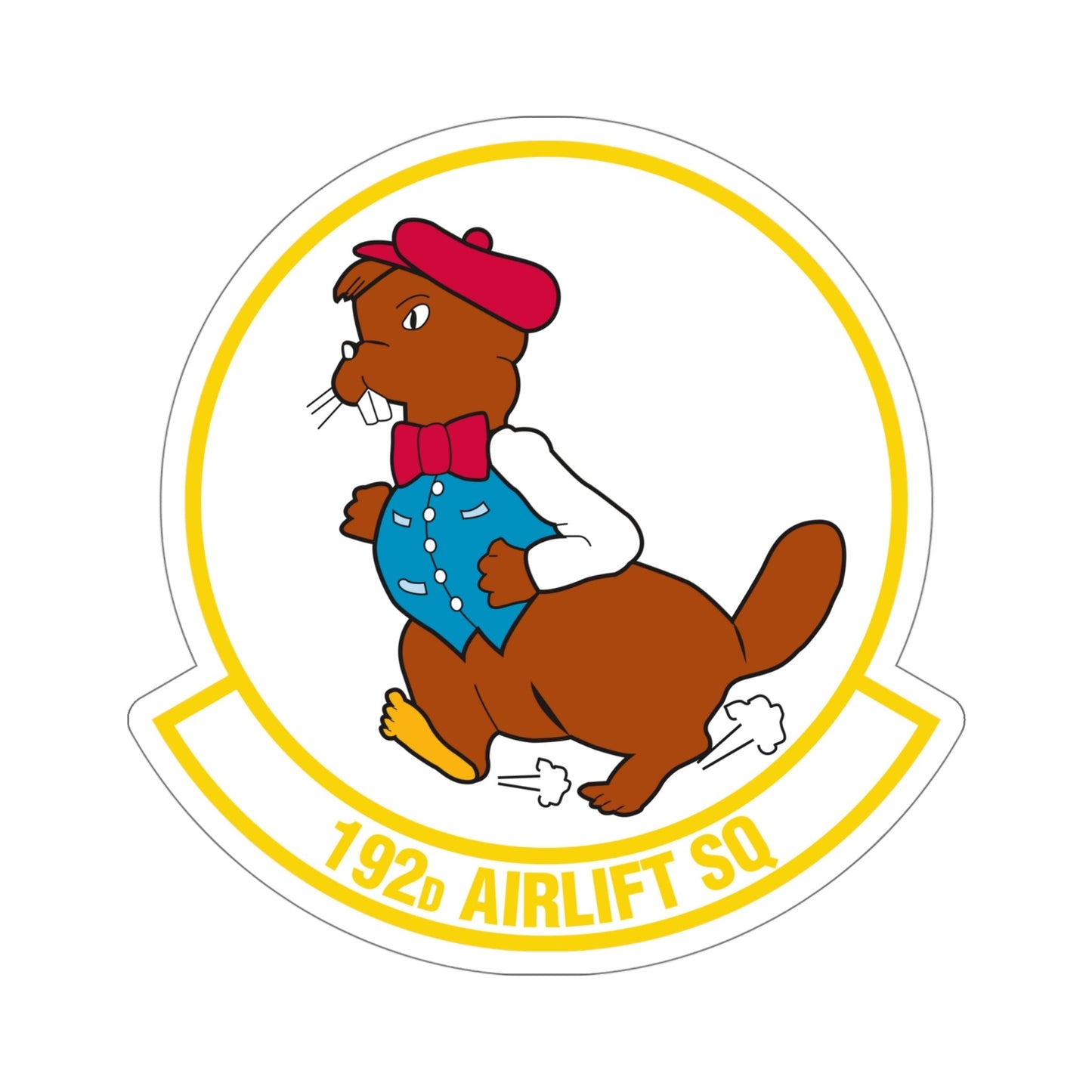 192 Airlift Squadron (U.S. Air Force) STICKER Vinyl Die-Cut Decal-5 Inch-The Sticker Space