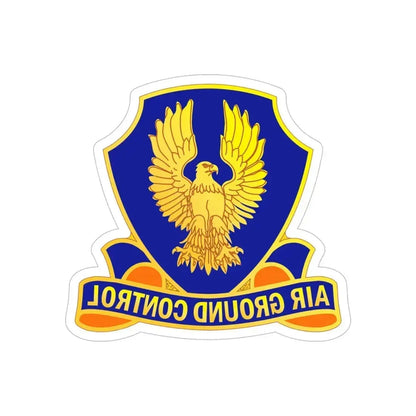 192 Aviation Regiment (U.S. Army) REVERSE PRINT Transparent Die-Cut STICKER 5 Inch Die-Cut Transparent - The Sticker Space