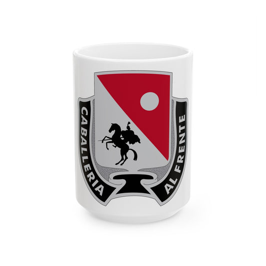 192 Cavalry Regiment (U.S. Army) White Coffee Mug-15oz-The Sticker Space