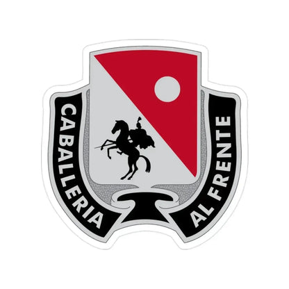 192 Cavalry Regiment (U.S. Army) Transparent STICKER Die-Cut Vinyl Decal 2 Inch - The Sticker Space