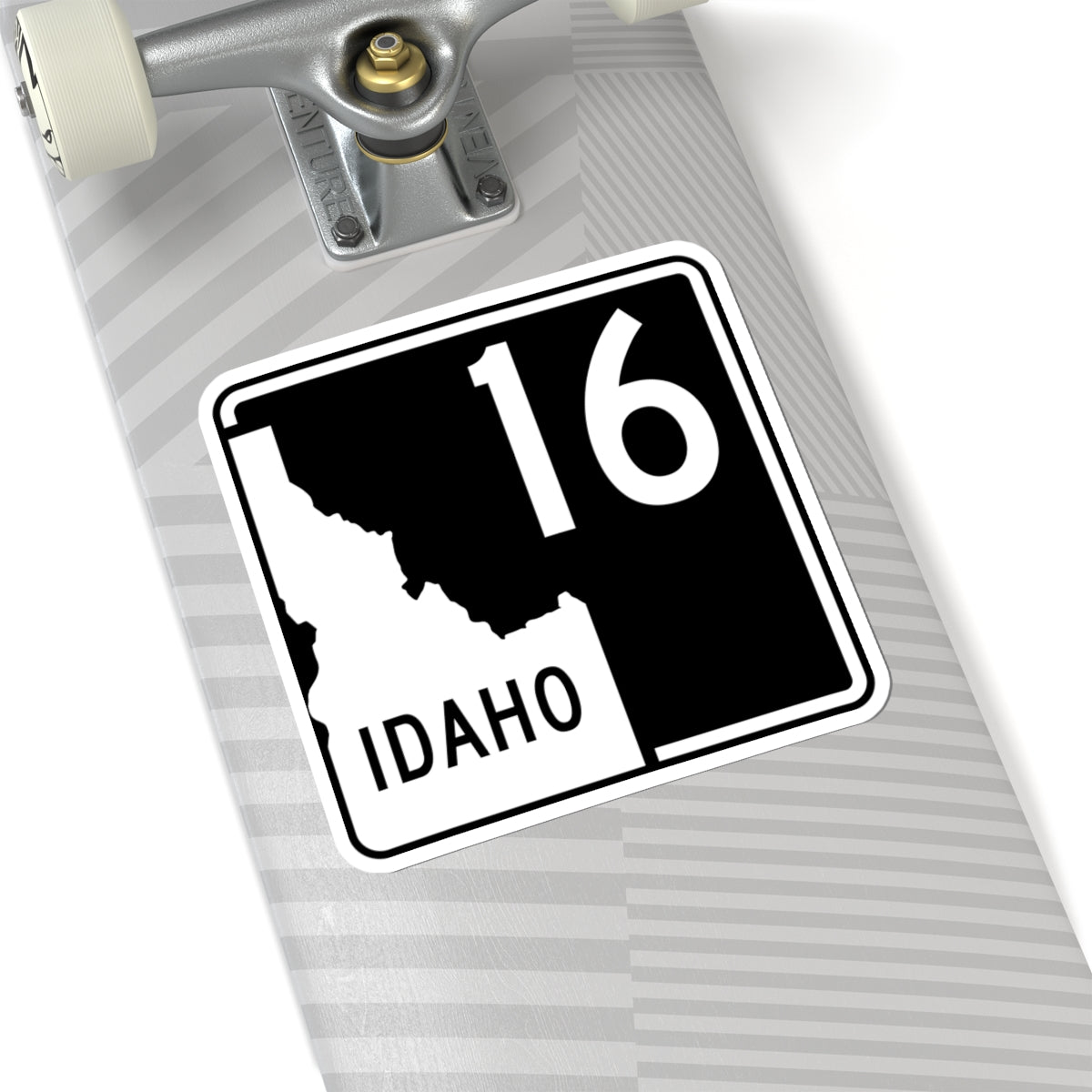 ID-16 (Idaho) (Road Sign) STICKER Vinyl Kiss-Cut Decal