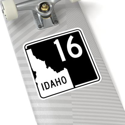 ID-16 (Idaho) (Road Sign) STICKER Vinyl Kiss-Cut Decal